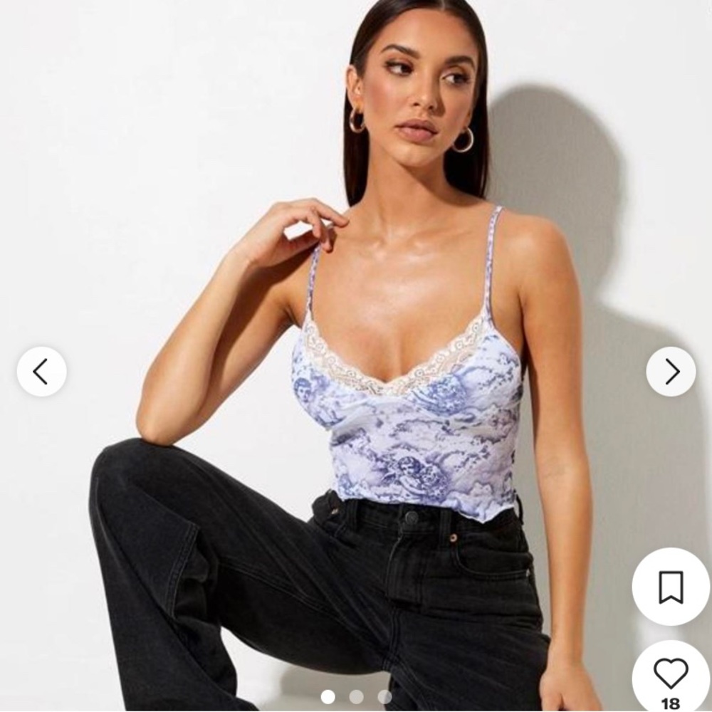 Motel rocks crop top